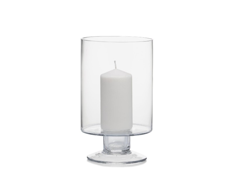 Portavelas vidrio Frida Ø15X25