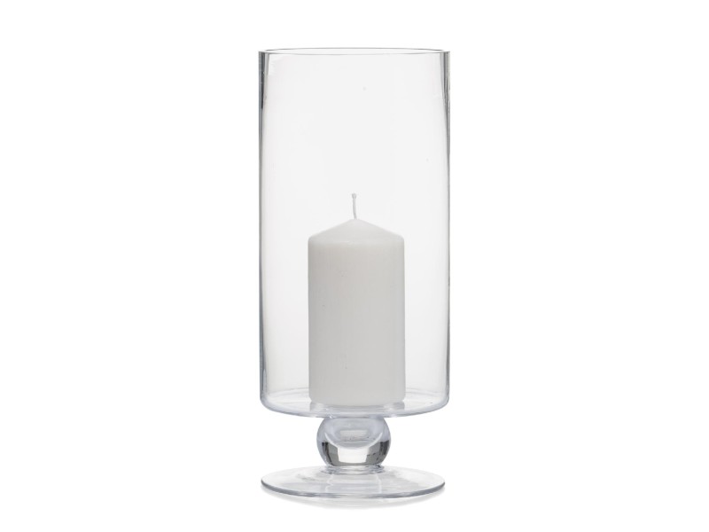 Portavelas vidrio Taylor Ø13X29.5