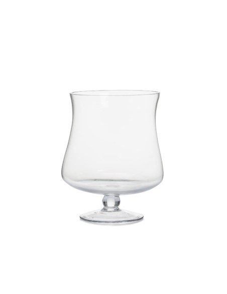 Portavelas vidrio Naomi Ø21X25