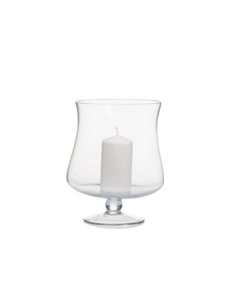 Portavelas vidrio Naomi Ø21X25