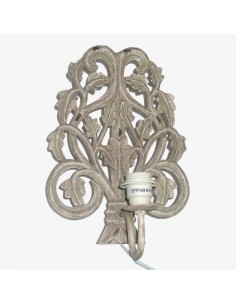 Aplique ramas blanco viejo