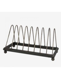 Stand platos/bandejas negro