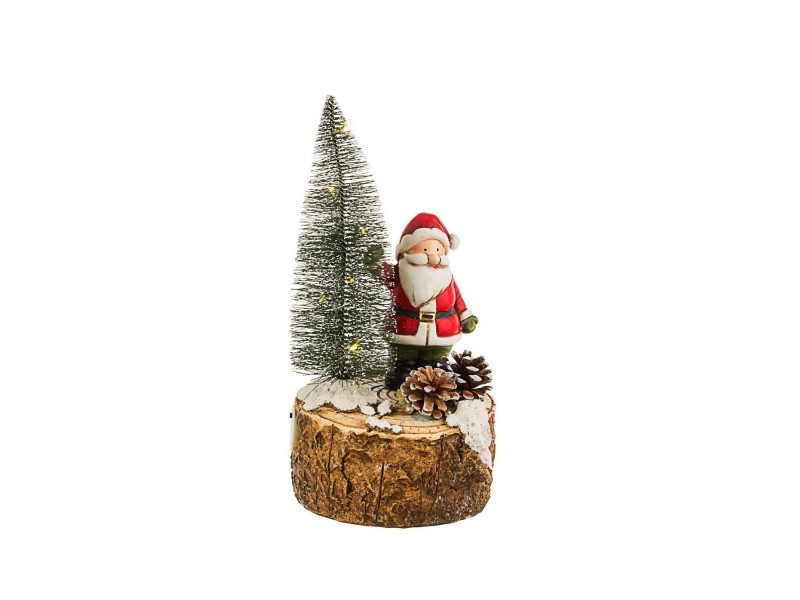 Figura Santa con Led