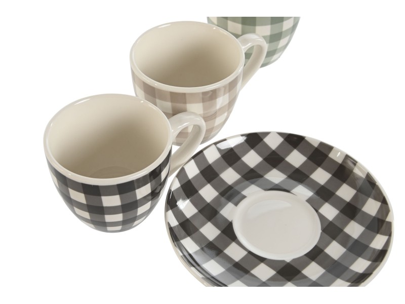 Set 6 tazas Vichy