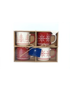 Set 4 Mug Noel
