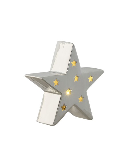 Figura estrella con luz LED