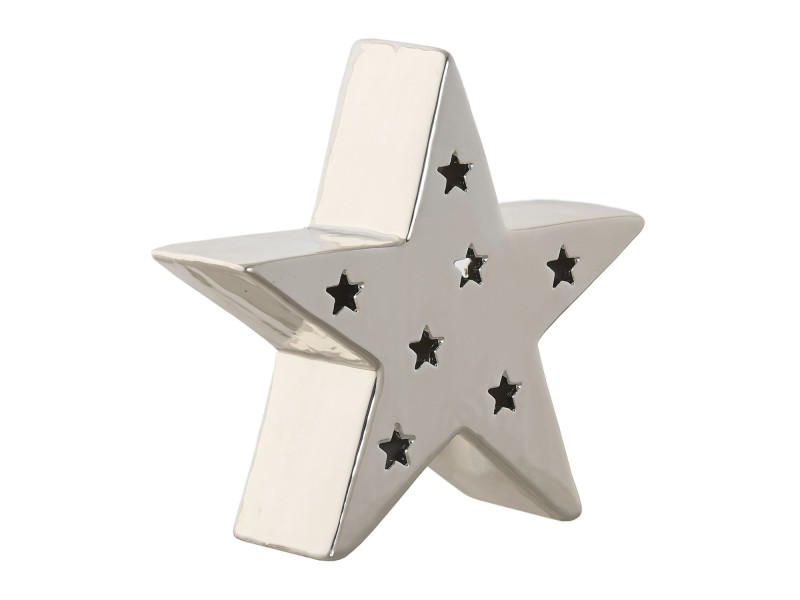 Figura estrella con luz LED