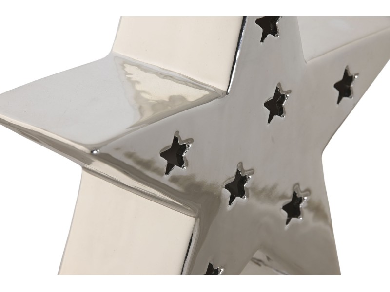 Figura estrella con luz LED