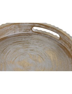 Bandeja de mango decapada dorada 2