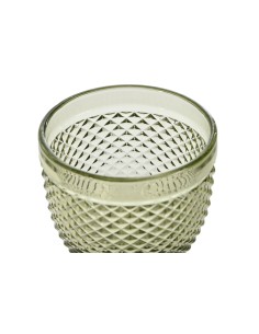Set 6 copas grabado diamond verde 325 ml 2