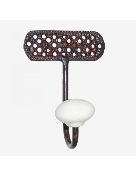 Percha rejilla negra