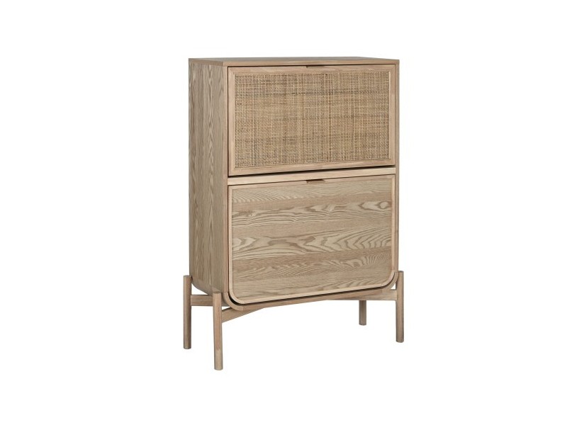 Zapatero de abeto y ratán