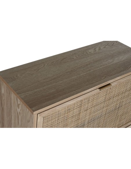 Zapatero de abeto y ratán