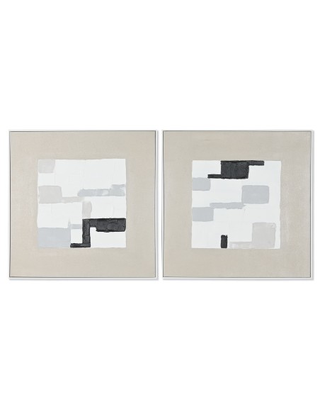 Juego 2 cuadros abstractos