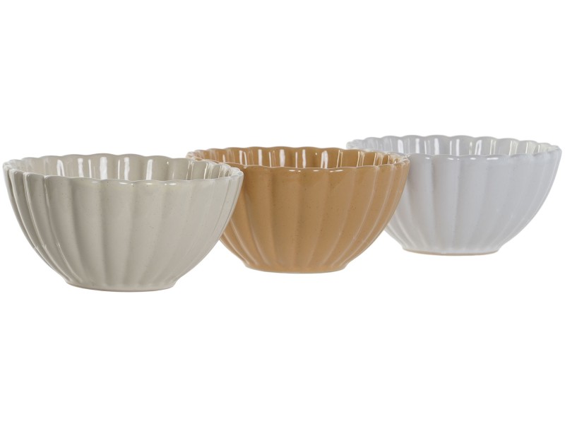 Set 3 cuencos jaspeados