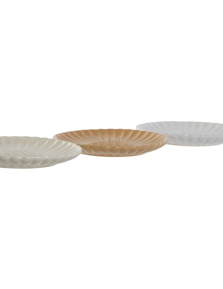 Set 3 platos jaspeados 20 cm