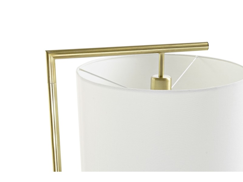 Lámpara de pie dorada