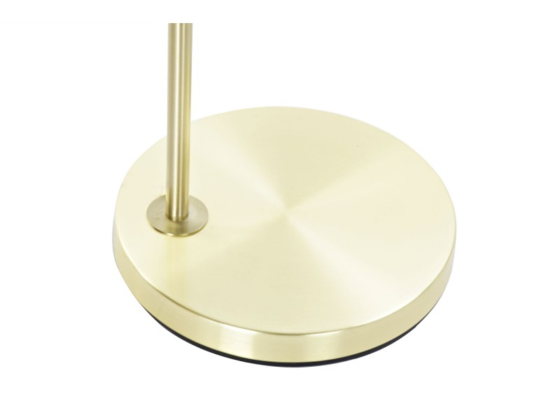 Lámpara de pie dorada