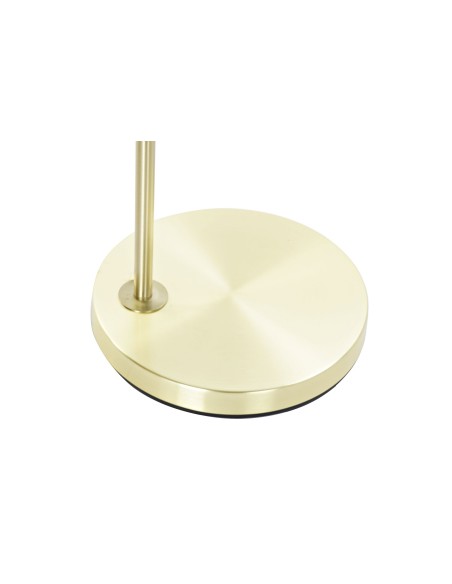 Lámpara de pie dorada