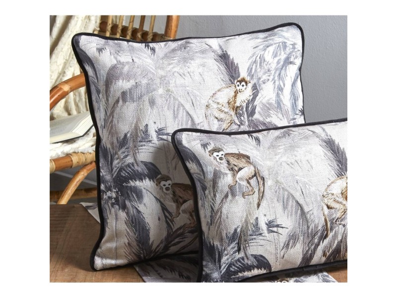 Cojín Jacard Monos 45x45