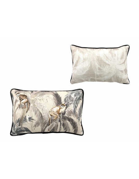 Cojín Jacard Monos 30x45