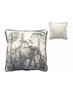 Cojín Jacard Elefante 45x45