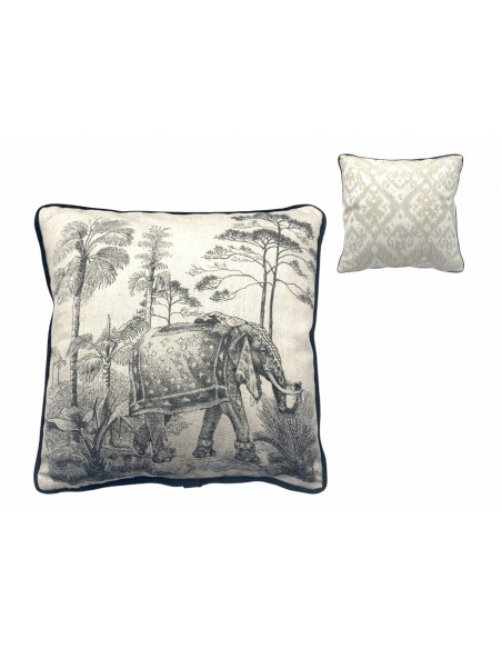 Cojín Jacard Elefante 45x45