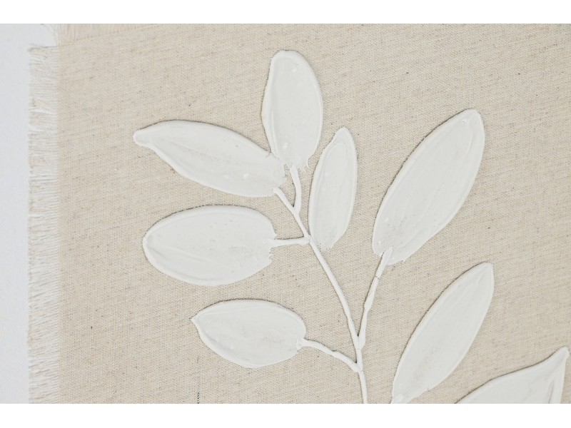 Juego de 4 cuadros lienzo lino