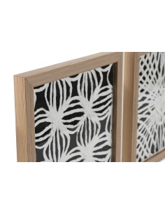 Set 4 cuadros papel maché 2