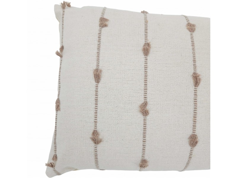 Cojín bordado líneas 30x50