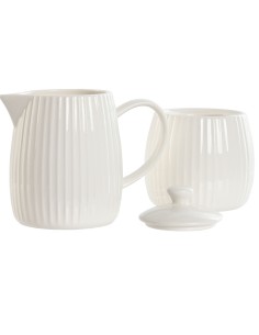 Azucarero y lechera de porcelana 2