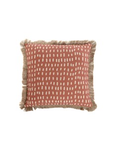 Cojín con flecos