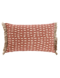 Cojín 50x30 con flecos
