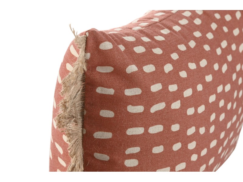 Cojín 50x30 con flecos