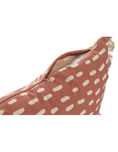 Cojín 50x30 con flecos