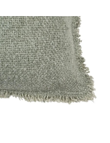 Cojín verde algodón