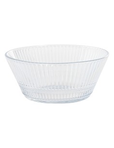 Ensaladera cristal rayado