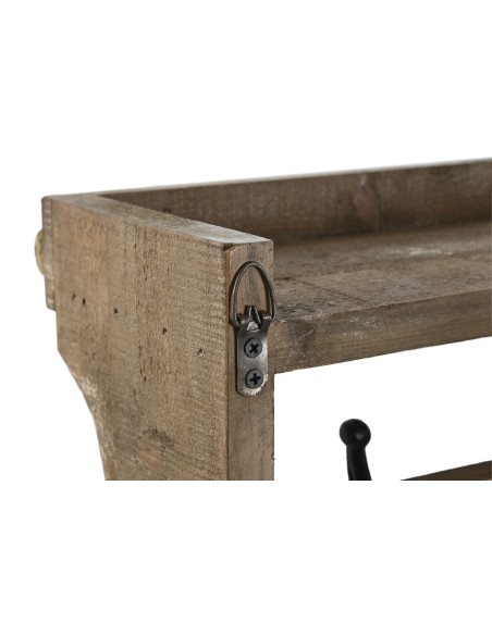 Perchero con estante