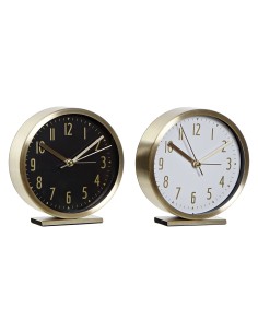 Reloj despertador dorado