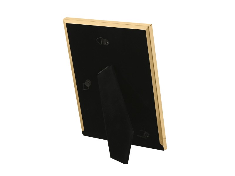 Portafotos 10x15 acero dorado