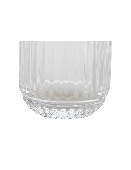 Juego de 6 vasos rayados