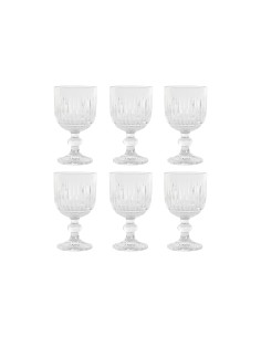 Juego de copas rayadas 260 ml