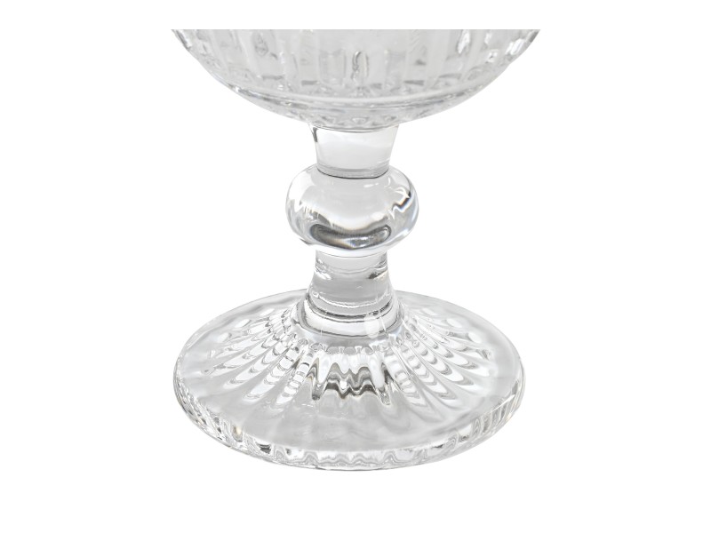 Juego de copas rayadas 380 ml