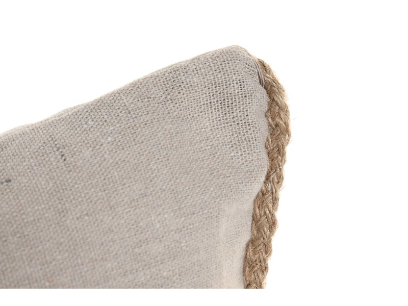 Cojín yute 45x45