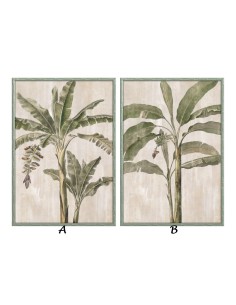 Cuadros palmeras verdes 2