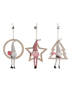 Colgantes gnomos navideños 2
