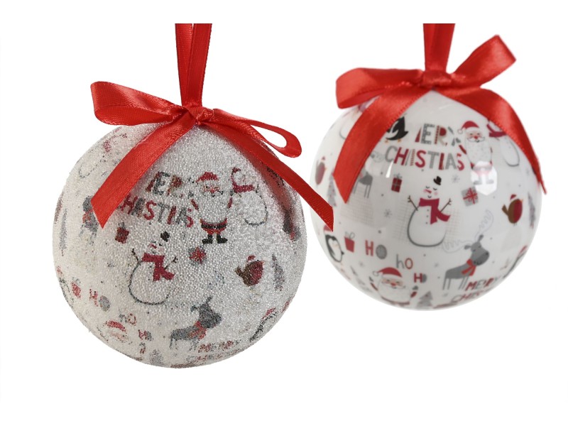 Juego 7 bolas navidad