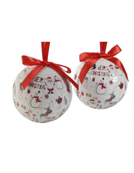 Juego 7 bolas navidad