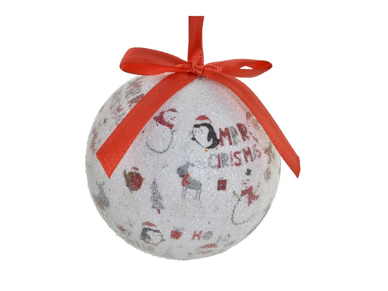 Juego 7 bolas navidad