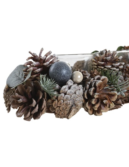 Centro piñas navidad